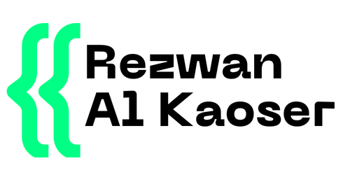 rezwan al kaoser portfolio website logo
